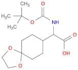 2-((tert-Butoxycarbonyl)amino)-2-(1,4-dioxaspiro[4.5]decan-8-yl)acetic acid
