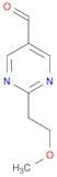 2-(2-Methoxyethyl)pyrimidine-5-carbaldehyde