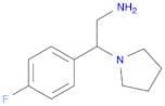 1-Pyrrolidineethanamine,b-(4-fluorophenyl)-