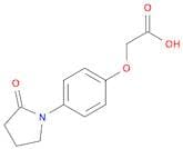 2-[4-(2-Oxopyrrolidin-1-yl)phenoxy]acetic acid