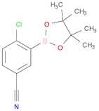 4-Chloro-3-(4,4,5,5-tetramethyl-1,3,2-dioxaborolan-2-yl)benzonitrile