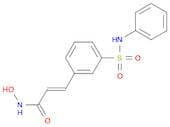 2-Propenamide, N-hydroxy-3-[3-[(phenylamino)sulfonyl]phenyl]-, (2E)-
