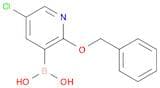 2-Benzyloxy-5-chloropyridine-3-boronic acid