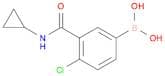 4-CHLORO-3-(CYCLOPROPYLCARBAMOYL)PHENYLBORONIC ACID