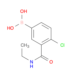 4-Chloro-3-(ethylcarbamoyl)phenylboronic acid