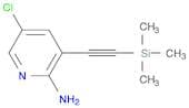 2-Amino-5-chloro-3-(trimethylsilyl)acetylenylpyridine