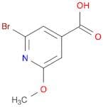 4-​Pyridinecarboxylic acid, 2-​bromo-​6-​methoxy-