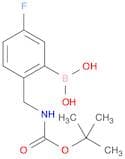 2-BOC-aminomethyl-5-fluorophenylboronic acid