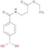 (4-((3-Ethoxy-3-oxopropyl)carbamoyl)phenyl)boronic acid