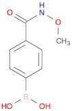 4-(O-Methylhydroxylaminocarbonyl)phenylboronic acid
