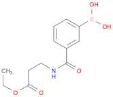 (3-((3-Ethoxy-3-oxopropyl)carbamoyl)phenyl)boronic acid