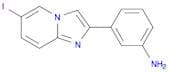 3-(6-Iodo-imidazo[1,2-a]pyridin-2-yl)-phenylamine