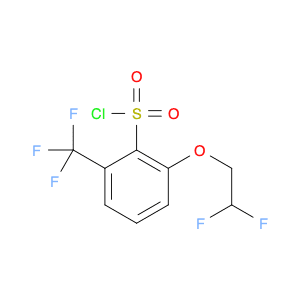 Benzenesulfonyl chloride, 2-(2,2-difluoroethoxy)-6-(trifluoromethyl)-