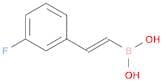 (3-Fluorostyryl)boronic acid