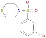 Thiomorpholine,4-[(3-bromophenyl)sulfonyl]-