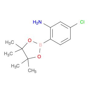 2-AMINO-4-CHLOROPHENYL BORONIC ACID PINACOL ESTER