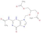 Acetamide,N-[9-[[2-(acetyloxy)-1-[(acetyloxy)methyl]ethoxy]methyl]-6,9-dihydro-6-oxo-1H-purin-2-yl…
