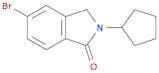 1H-Isoindol-1-one, 5-bromo-2-cyclopentyl-2,3-dihydro-
