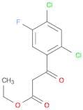 ETHYL 2,4-DICHLORO-5-FLUOROBENZOYLACETATE