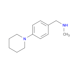N-Methyl-1-(4-(piperidin-1-yl)phenyl)methanamine