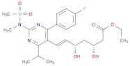 Ethyl (3R,5S,6E)-7-[4-(4-fluorophenyl)-6-(1-methylethyl)-2-[methyl(methylsulfonyl)amino]-5-pyrimid…