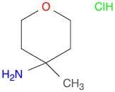 4-Methyltetrahydro-2h-pyran-4-amine, HCl