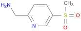 (5-(Methylsulfonyl)pyridin-2-yl)methanamine