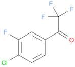 1-(4-chloro-3-fluorophenyl)-2,2,2-trifluoroethan-1-one