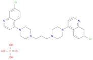 4,4'-(1,3-Propanediyldi-4,1-piperazinediyl)bis(7-chloroquinoline) phosphate