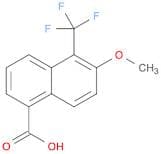 6-Methoxy-5-(trifluoromethyl)-1-naphthalenecarboxylic acid