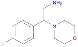 2-(4-Fluoro-phenyl)-2-morpholin-4-yl-ethylamine