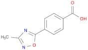 4-(3-Methyl-1,2,4-oxadiazol-5-yl)benzoic acid
