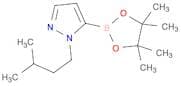1-Isopentyl-1H-pyrazole-5-boronic acid, pinacol ester