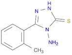 4-Amino-5-(2-methylphenyl)-4H-1,2,4-triazole-3-thiol