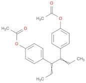Phenol, 4,4′-(1,2-diethylidene-1,2-ethanediyl)bis-, 1,1′-diacetate