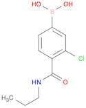 3-Chloro-4-(N-isopropylcarbamoyl)phenylboronic acid