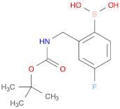 (2-(((tert-Butoxycarbonyl)amino)methyl)-4-fluorophenyl)boronic acid
