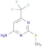 2-(Methylsulfanyl)-6-(trifluoromethyl)-4-pyrimidinamine