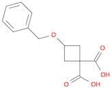3-(Phenylmethoxy)-1,1-cyclobutanedicarboxylic acid