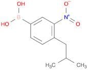 4-Isobutyl-3-nitrophenylboronic acid