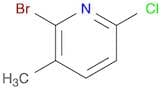 Pyridine, 2-​bromo-​6-​chloro-​3-​methyl-