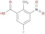 5-Fluoro-2-methyl-3-nitrobenzoic acid