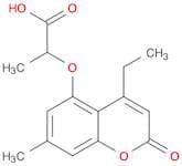 2-[(4-ethyl-7-methyl-2-oxo-2H-chromen-5-yl)oxy]propanoic acid
