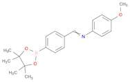 4-((4-Methoxyphenylimino)methyl)phenylboronic acid pinacol ester