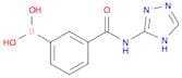 N-(1H,1,2,4-Triazol-3-yl) 3-boronobenzamide