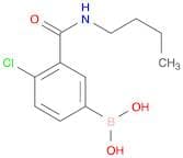 4-CHLORO-3-(N-BUTYLAMINOCARBONYL)PHENYLBORONIC ACID
