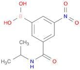 3-(N-Isopropylaminocarbonyl)-5-nitrophenylboronic acid