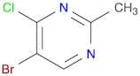 5-BROMO-4-CHLORO-2-METHYLPYRIMIDINE