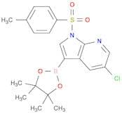 5-Chloro-3-(4,4,5,5-tetramethyl-1,3,2-dioxaborolan-2-yl)-1-tosyl-1h-pyrrolo[2,3-b]pyridine