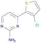 4-(3-Chloro-2-thienyl)-2-pyrimidinamine